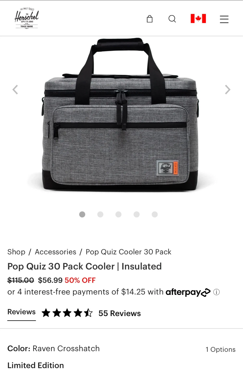 Herschel Pop Quiz 30 Pack Cooler Bag - photo 5