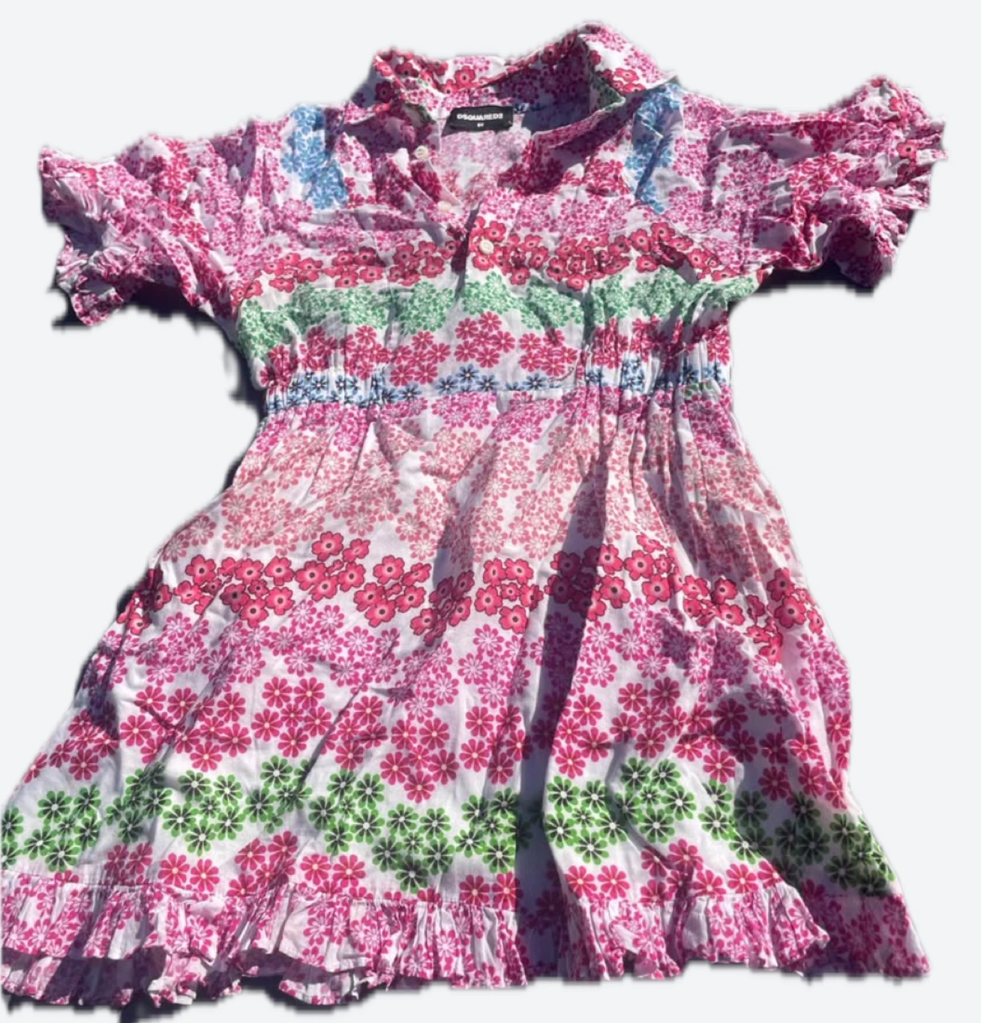 DSQUARED2 Girls Floral Dress - Size 8Y - photo 2