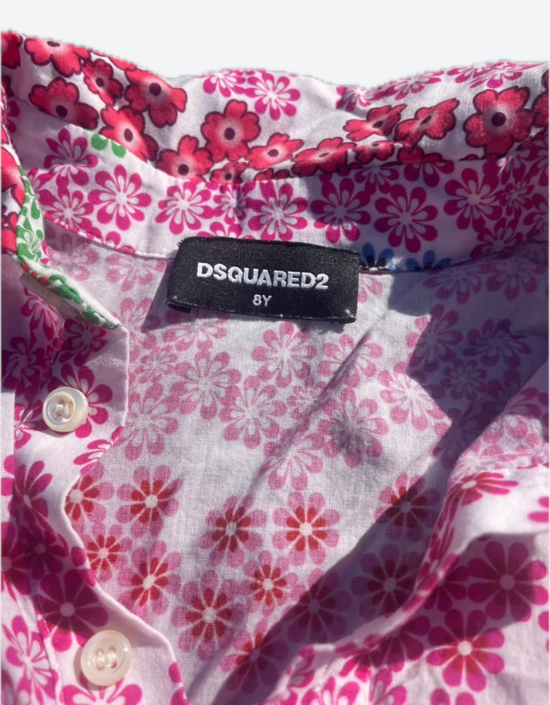 DSQUARED2 Girls Floral Dress - Size 8Y - photo 3