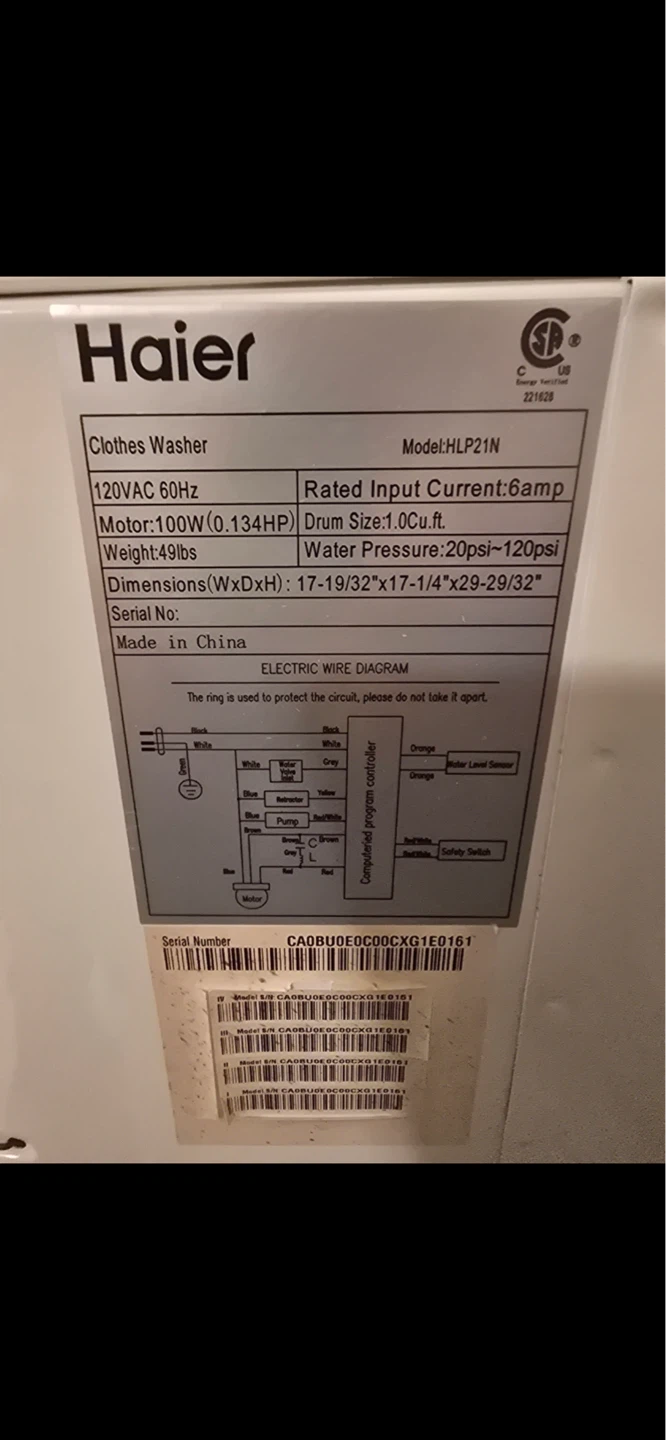 Haier Portable Clothes Washer - photo 5