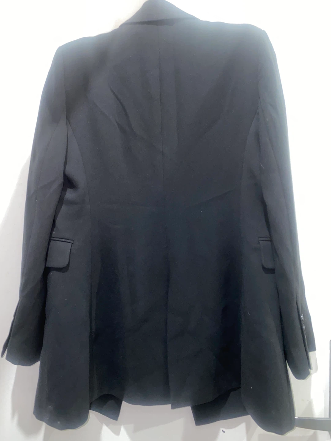 ZARA Black Double-Breasted Blazer - Size S