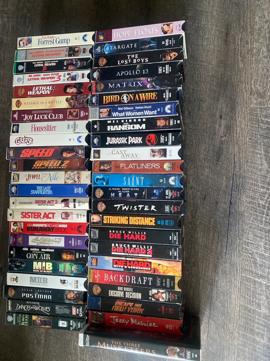 Assorted VHS Movies Collection