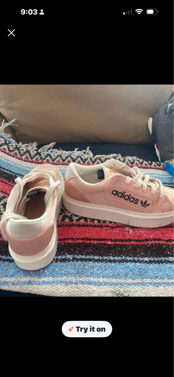 Adidas Women's Pink Sneakers