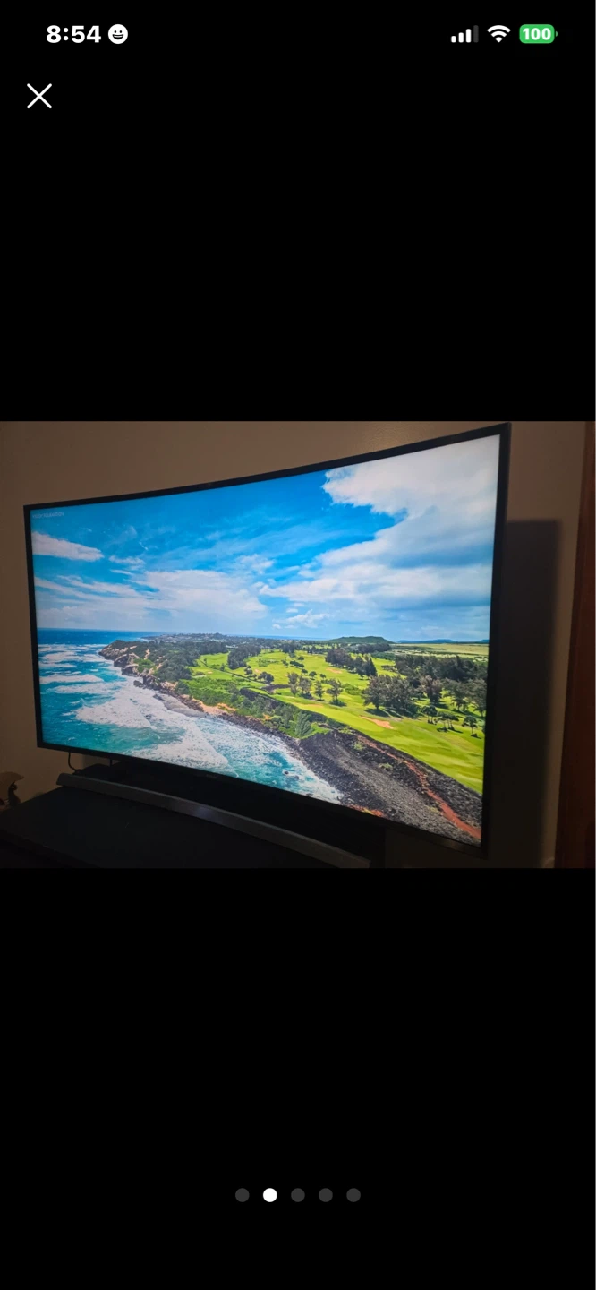 TV 65”Samsung Curved 3D Smart