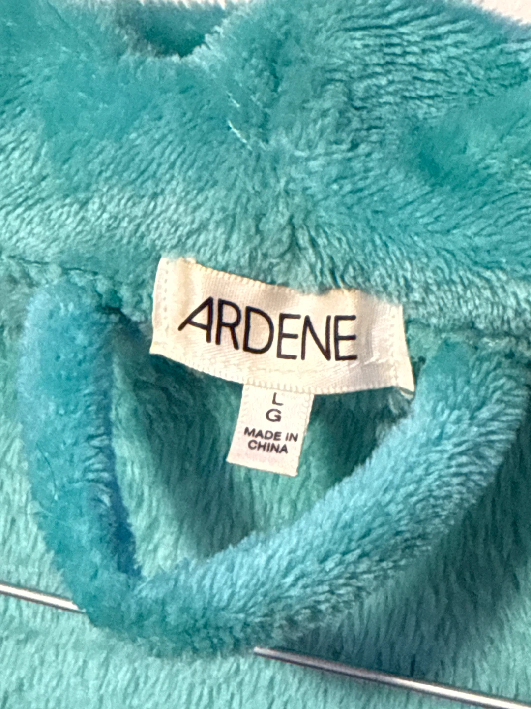 Ardene Turquoise Fleece Robe - photo 3