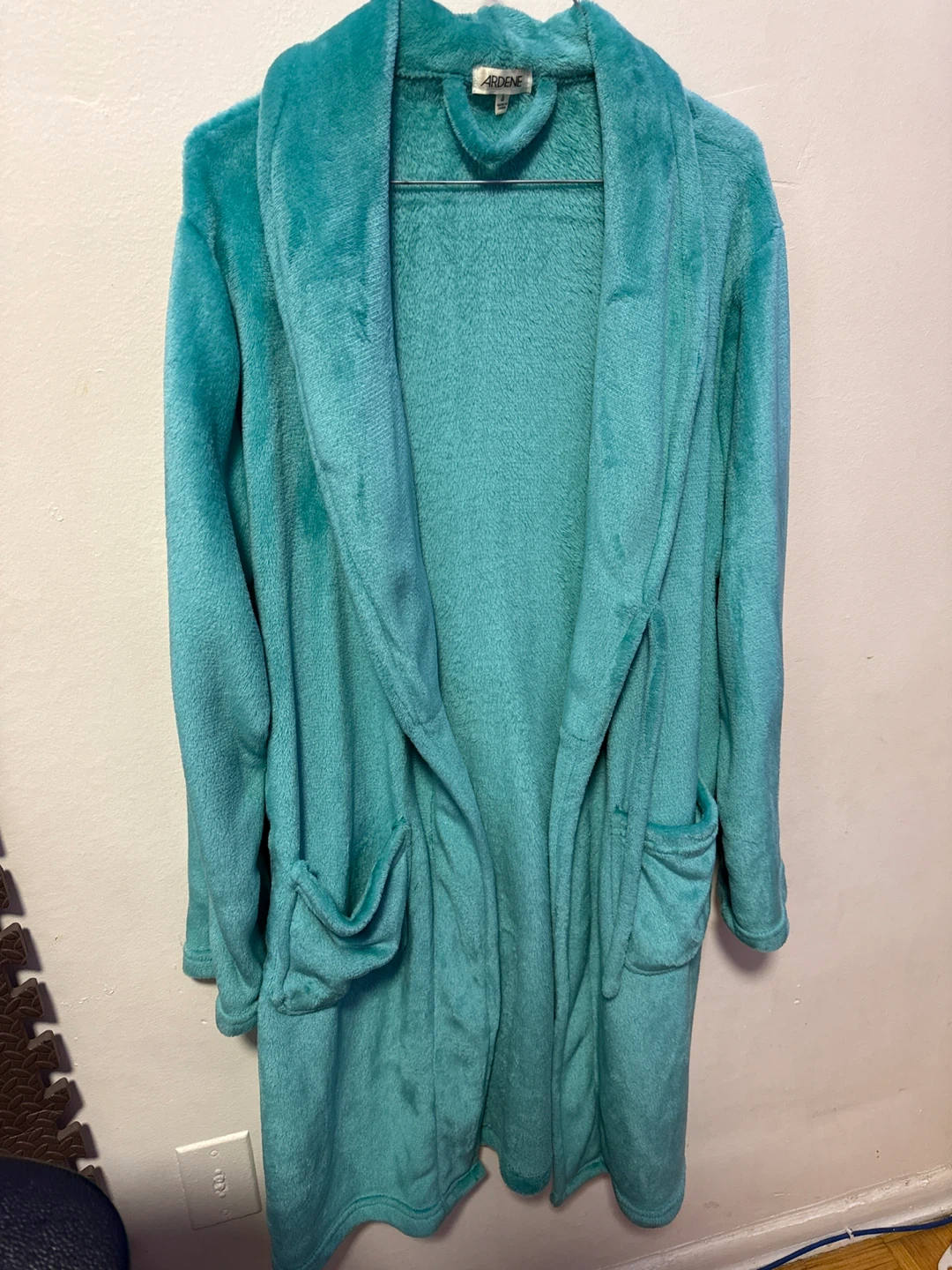 Ardene Turquoise Fleece Robe
