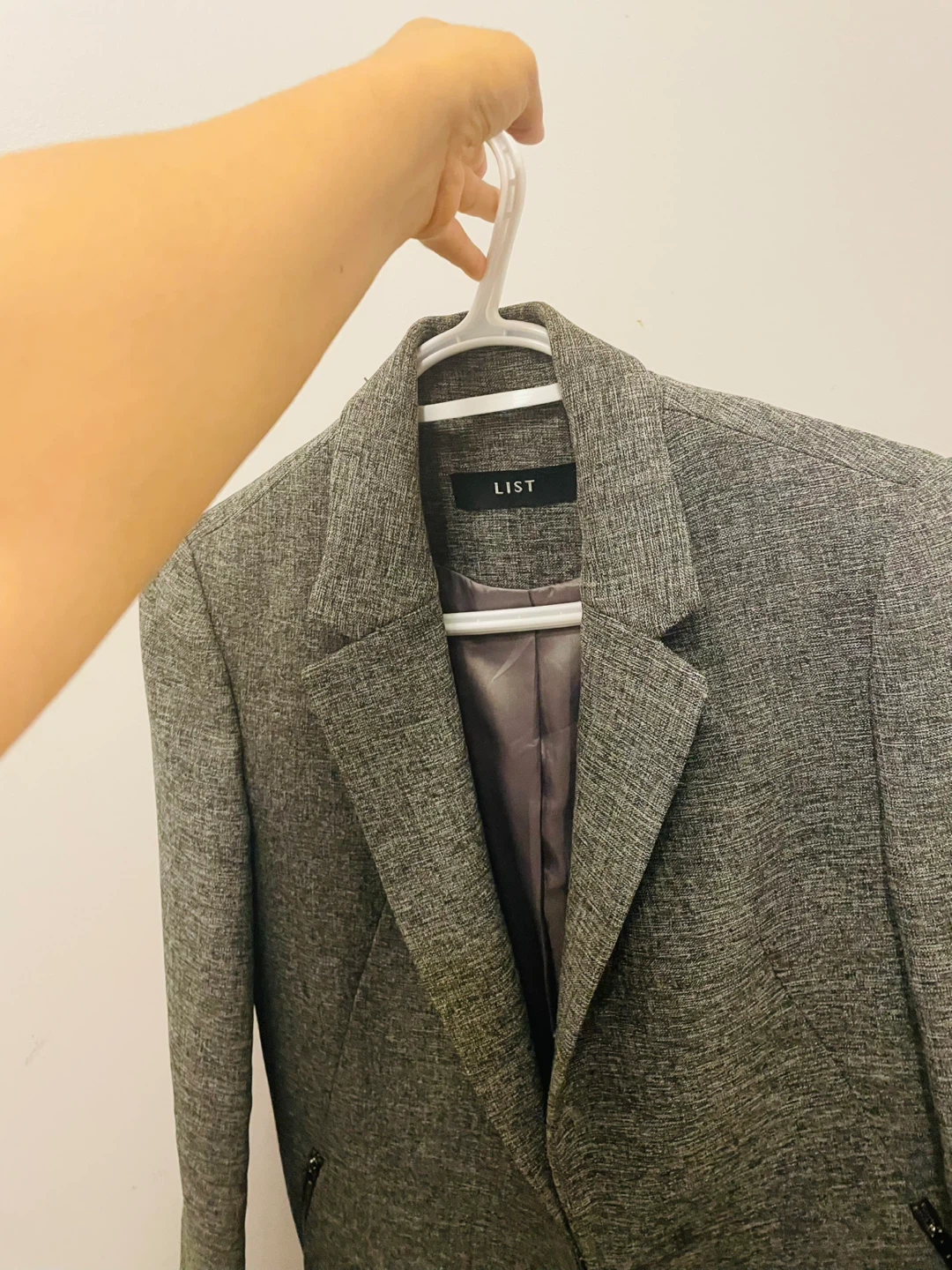 LIST Grey Blazer Jacket - photo 4