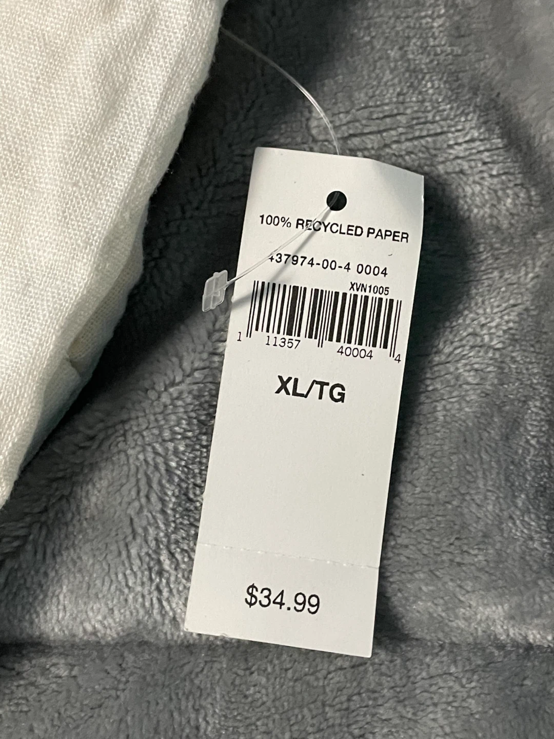 White Linen-Blend Shorts - XL/TG - photo 3
