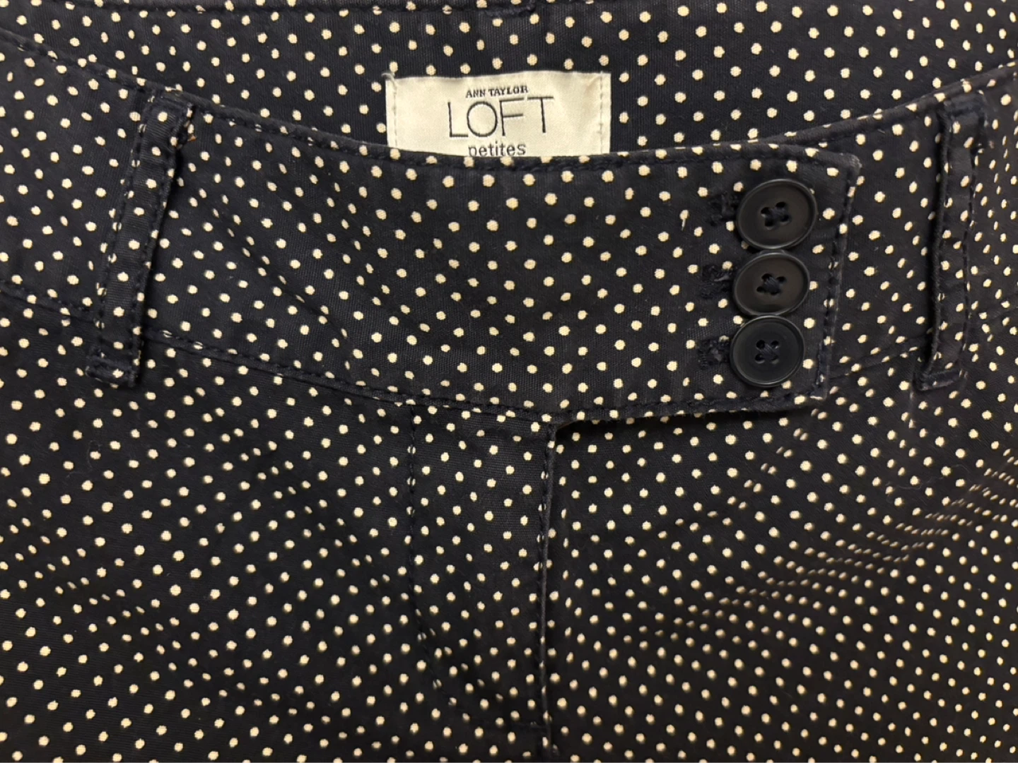 Ann Taylor LOFT Petites Polka Dot Pants - photo 4