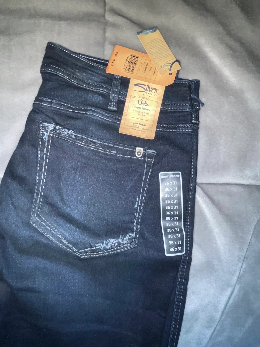 Silver Jeans Co. Women's Suki Super Skinny Jeans - Size 16/L31 - photo 5