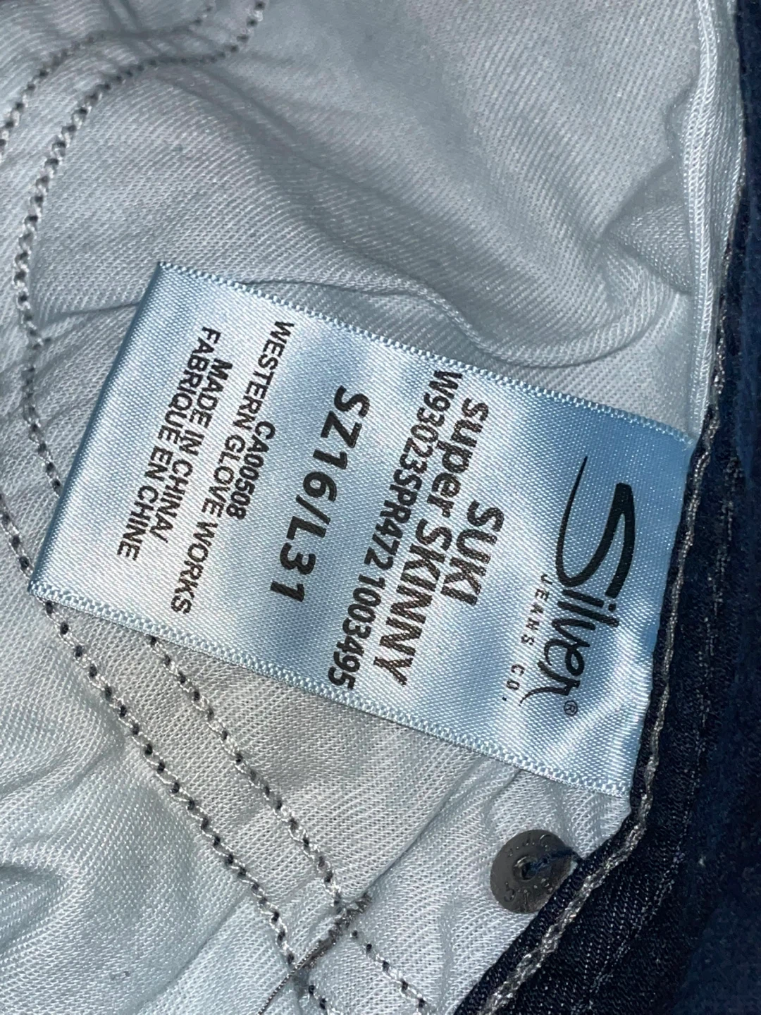 Silver Jeans Co. Women's Suki Super Skinny Jeans - Size 16/L31 - photo 4