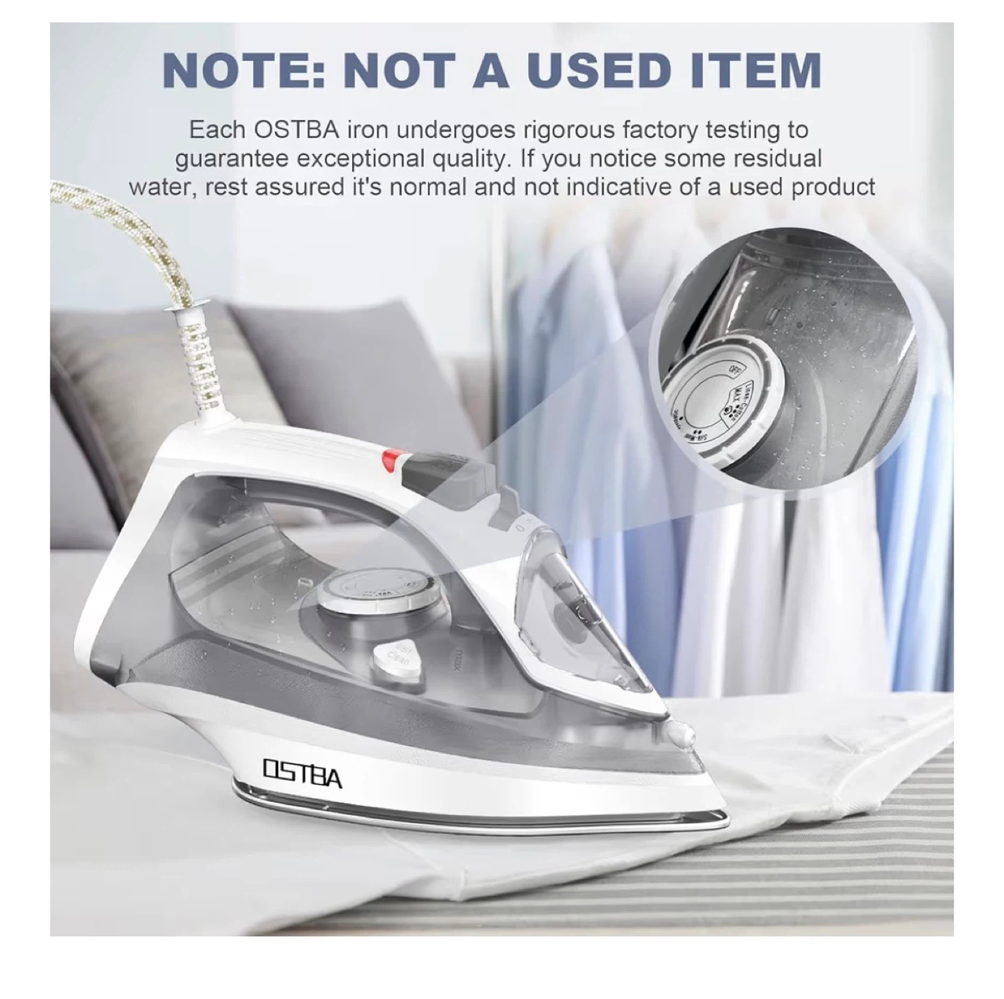 Brand New  1600W Steam Iron - photo 2