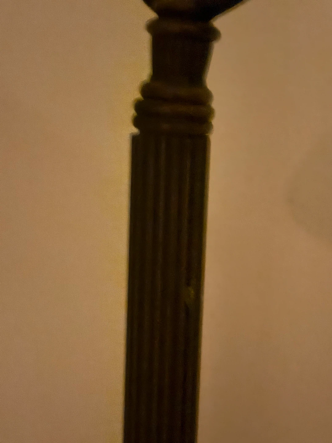 Vintage Floor Lamp with Frosted Shade - photo 4