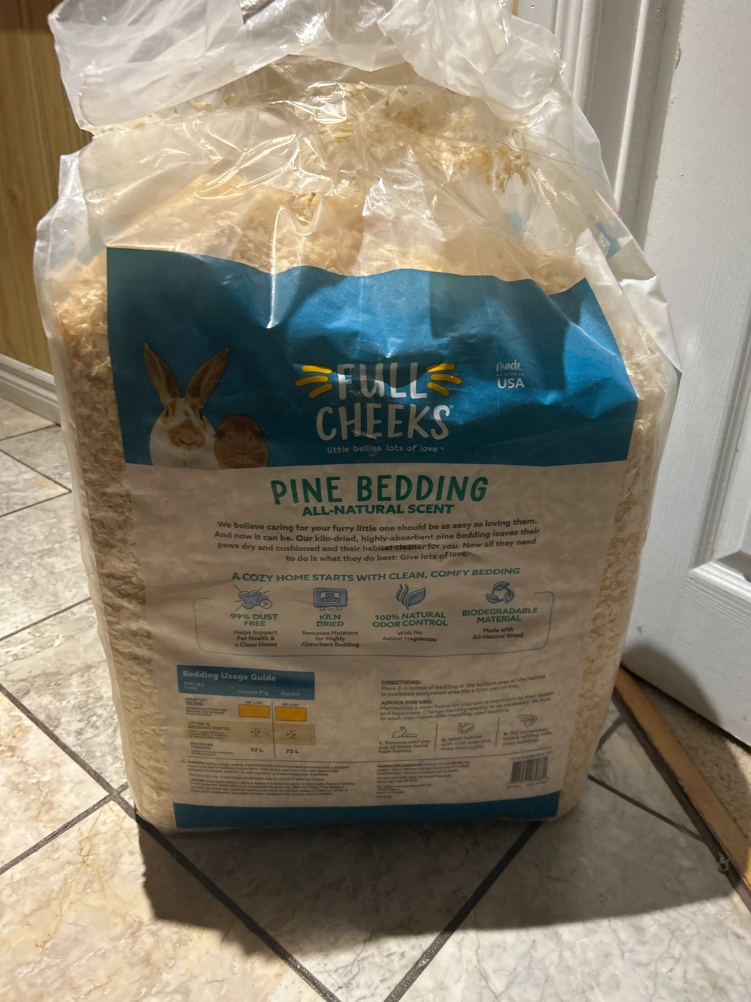 Full Cheeks Pine Bedding All-Natural Scent Low Dust - photo 3