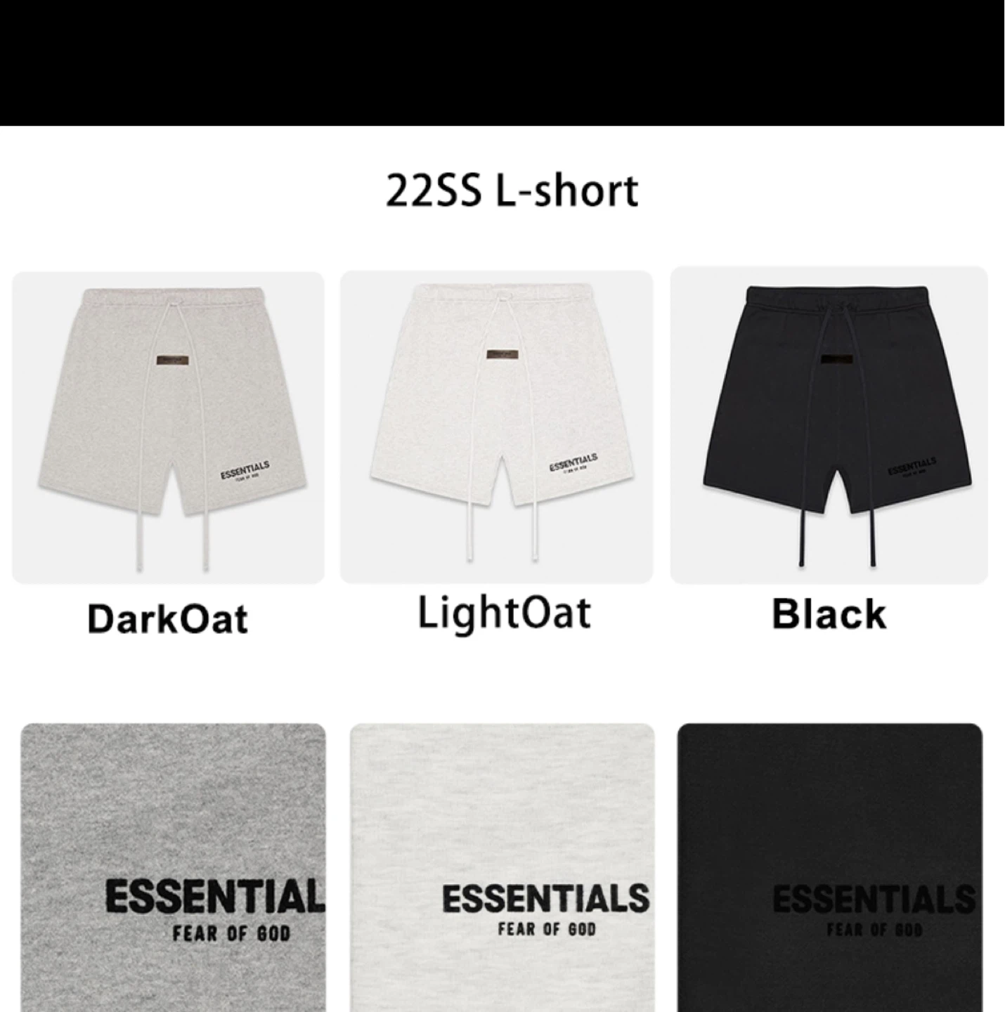 ESSENTIALS Fear of God Shorts - photo 2