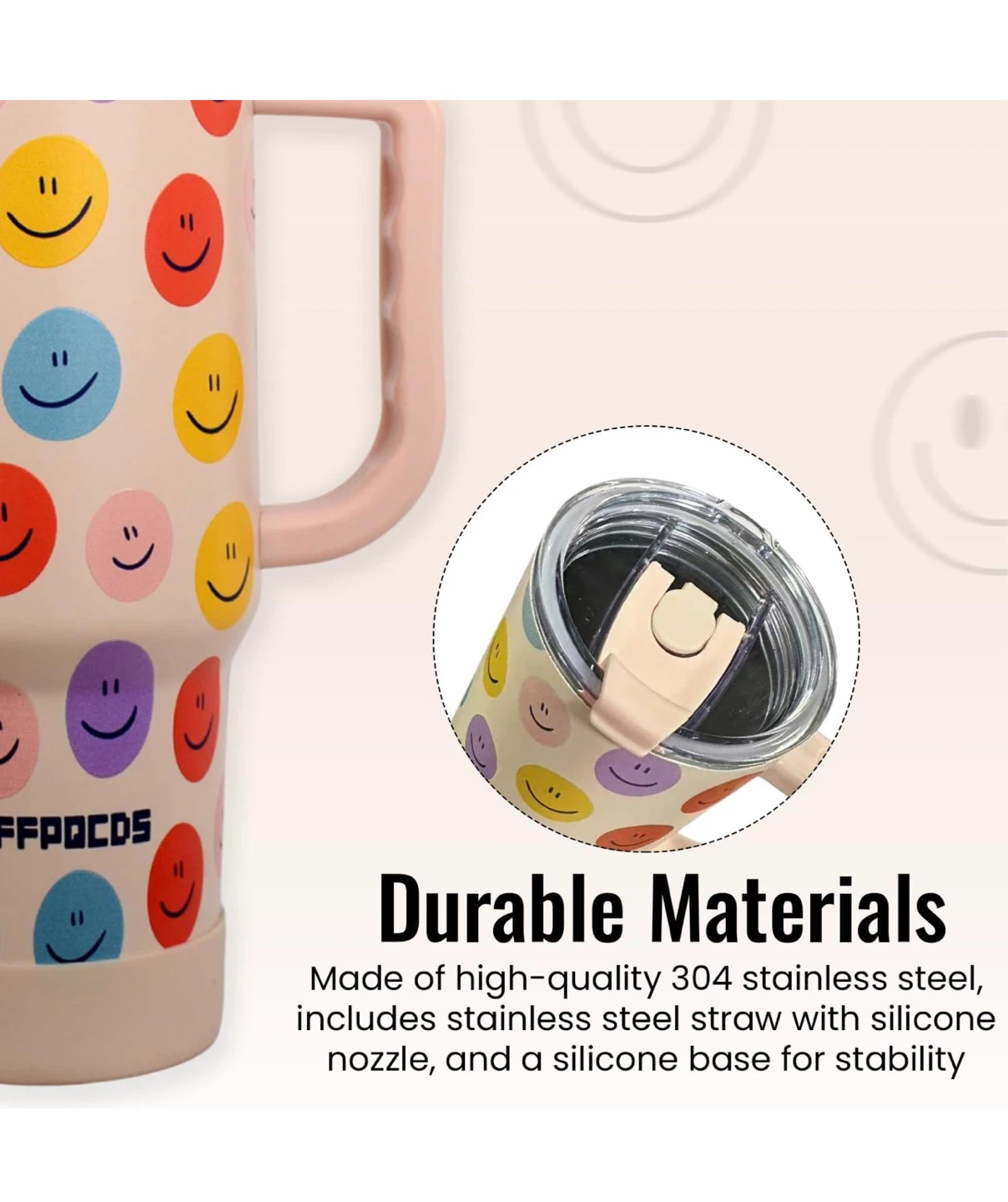 Insulated stainless steel travel mug - photo 5