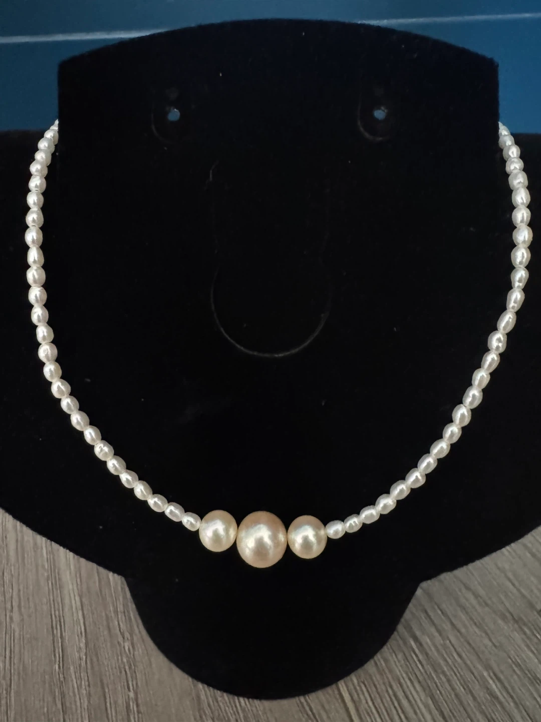 Pearl Necklace: Akoya + keshi from japan