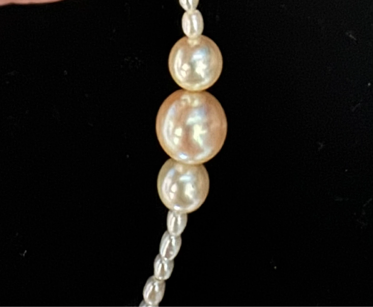 Pearl Necklace: Akoya + keshi from japan - photo 5