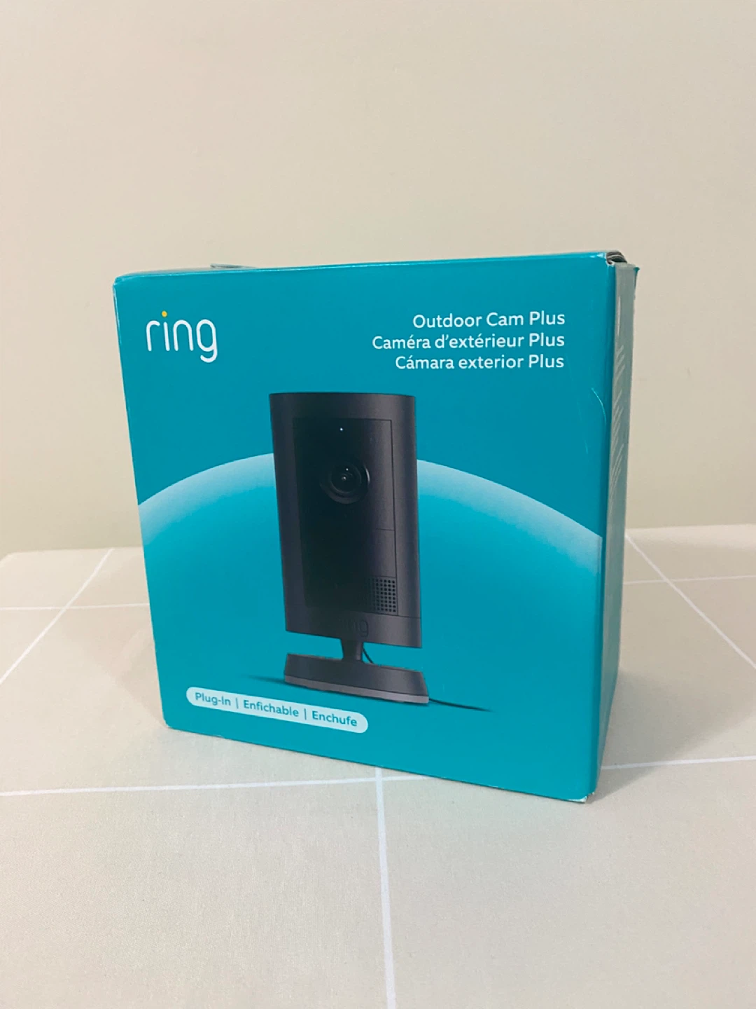 Ring Outdoor Cam Plus (Plug-In) – New, Sealed