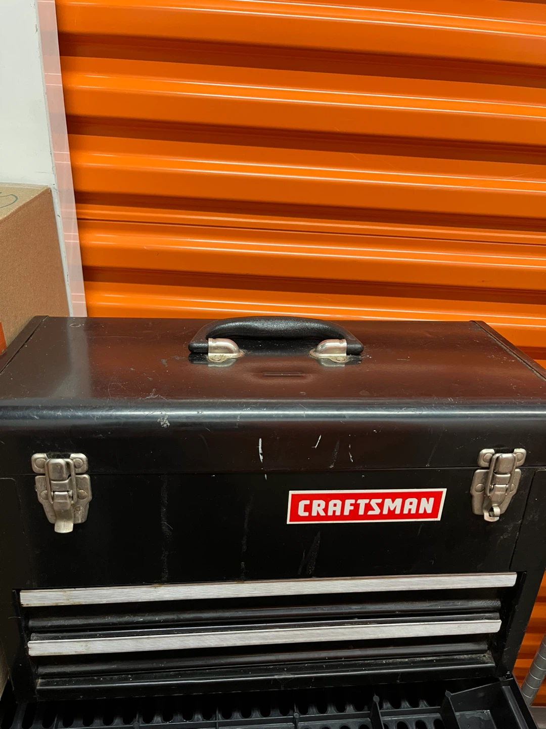Craftsman Black Metal Tool Chest with Drawers