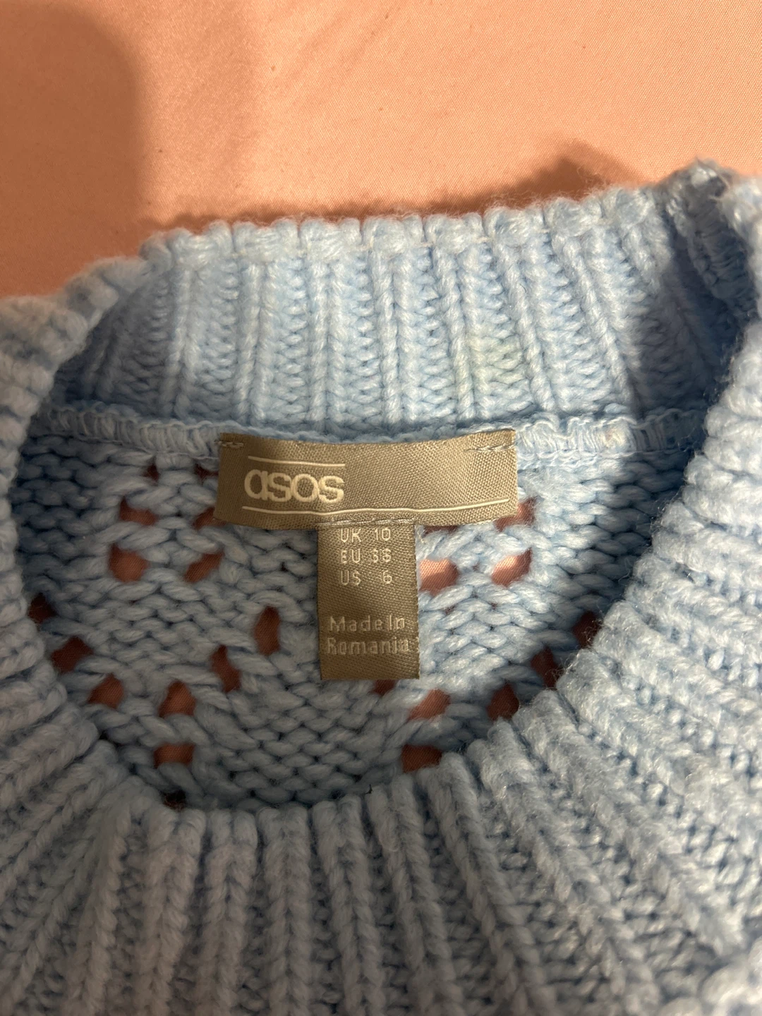 ASOS Striped Cut-Out Knit Sweater - Women's Size 6 - photo 4