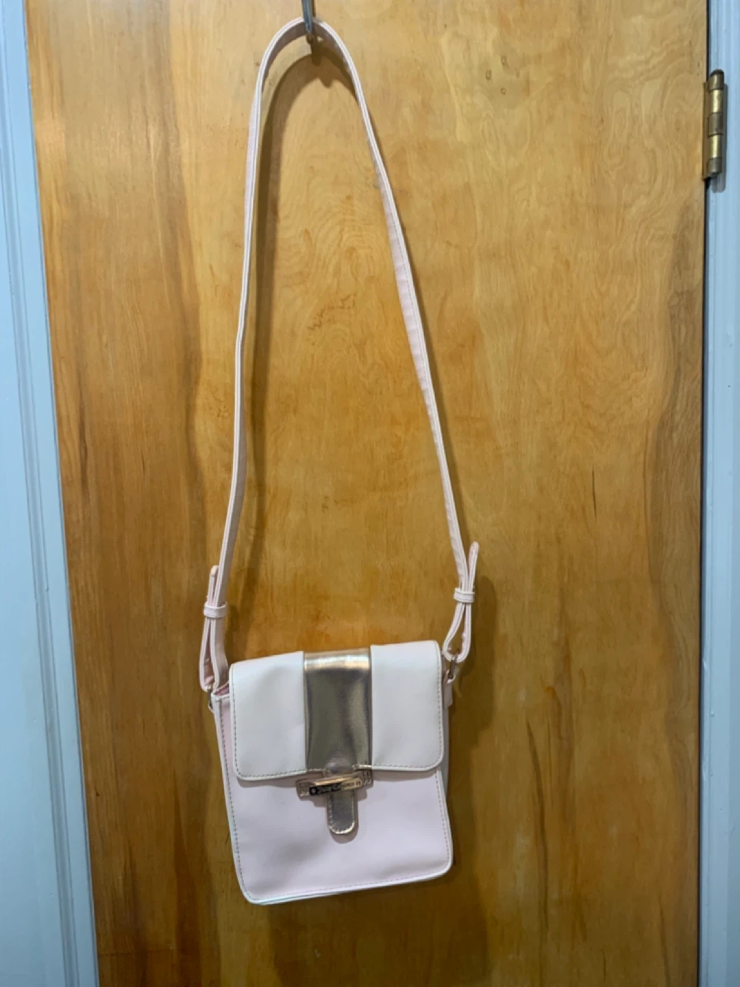 Juicy Couture Pink & Gold Crossbody Bag