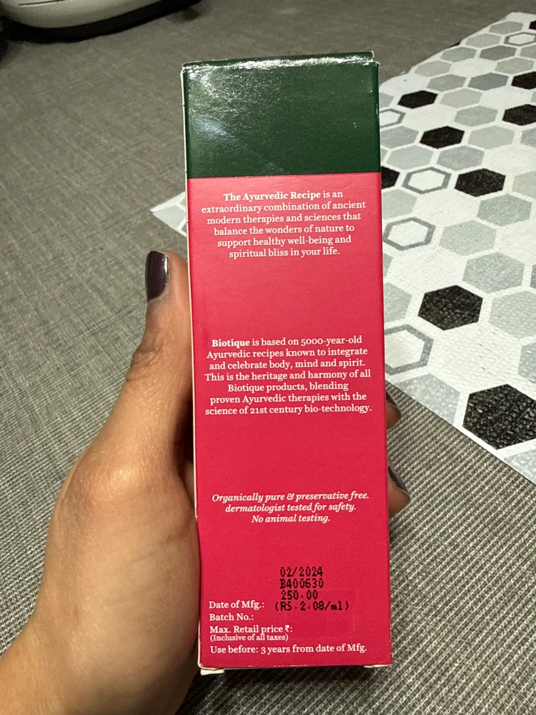 Biotique Mountain Ebony Anti Hair Fall Serum - photo 3