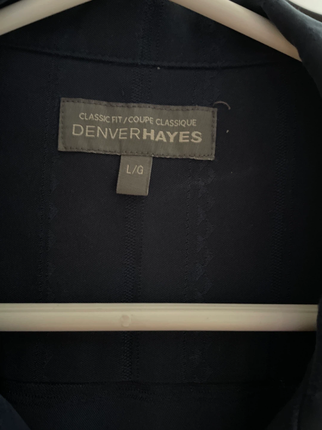 DENVER HAYES Classic Fit Short Sleeve Button-Up Shirt - L/G - photo 2