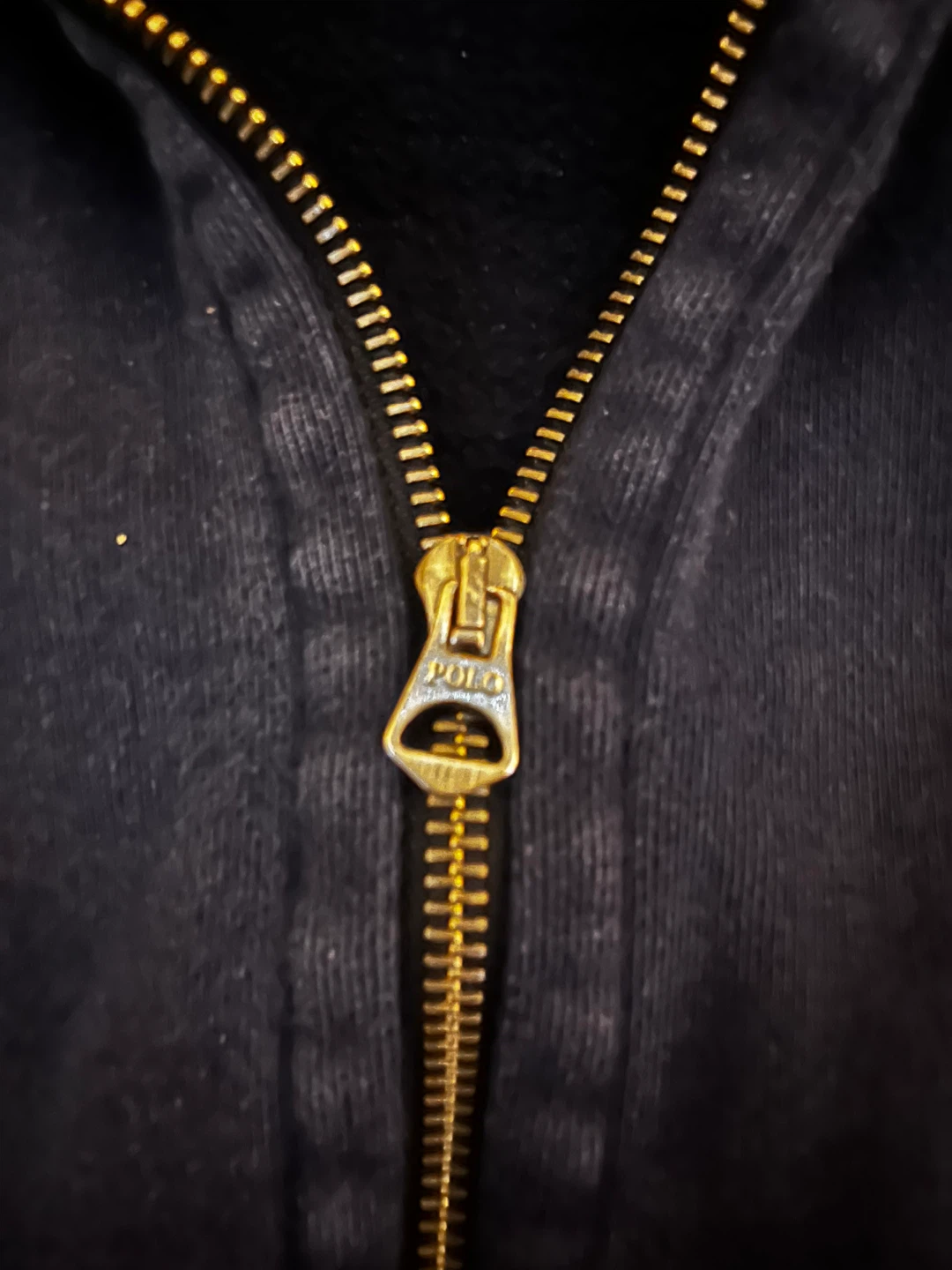Polo Ralph Lauren Navy Blue Full Zip Hoodie