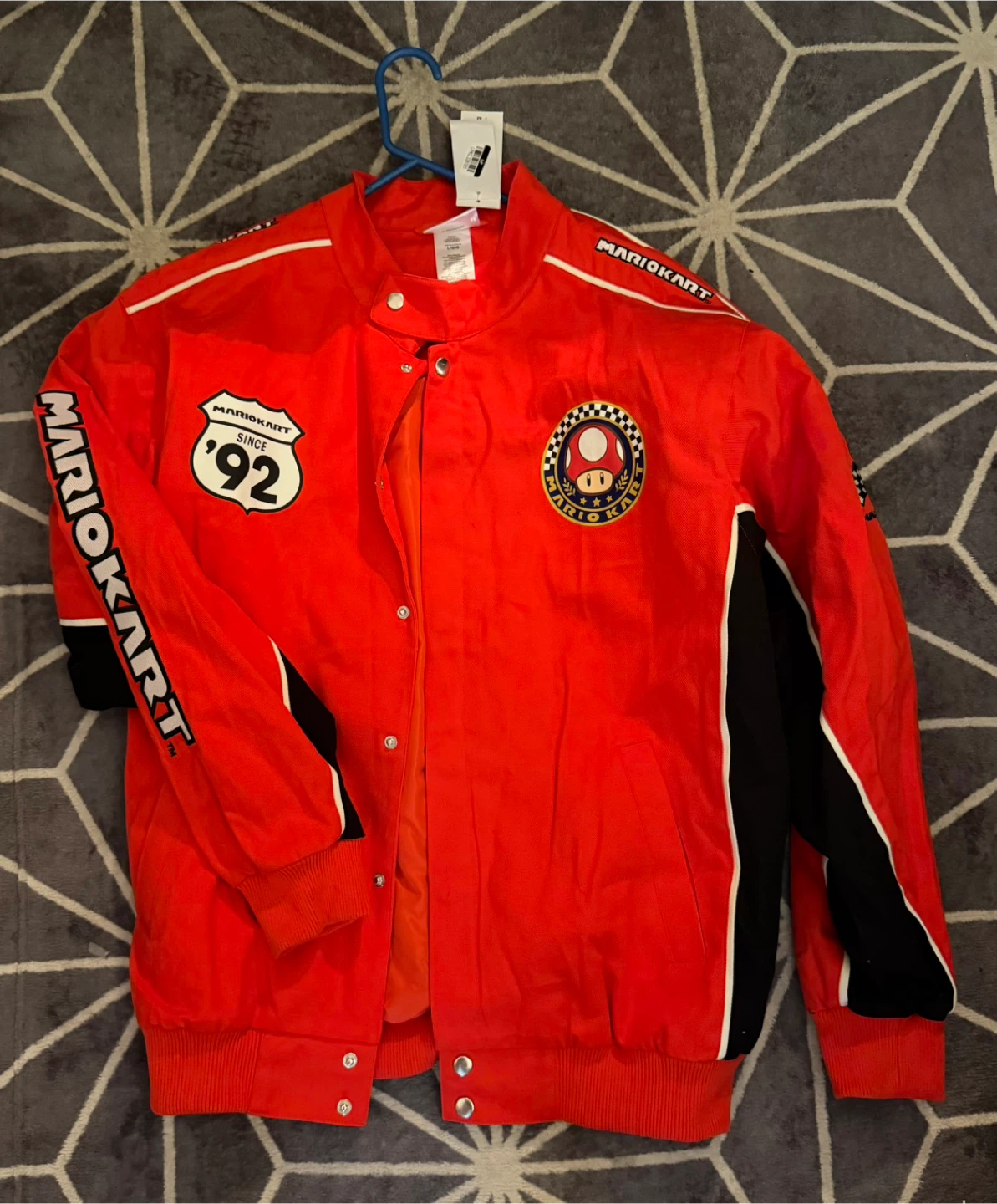 Nintendo Mario Kart Official Licensed Bomber Jacket - photo 4