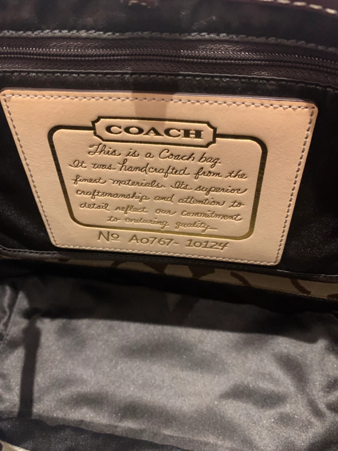 🤎🐻 New Coach Brown Signature  Reversible Tote Bag 🐻🤎 - photo 2