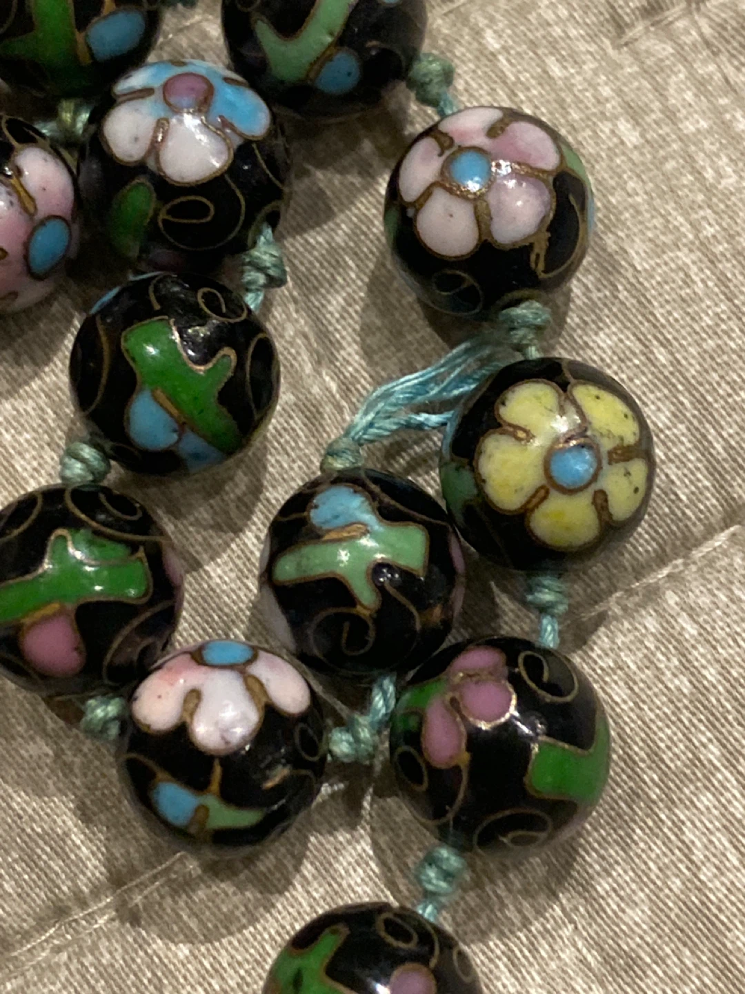 Cloisonné Bead Bracelet - photo 5