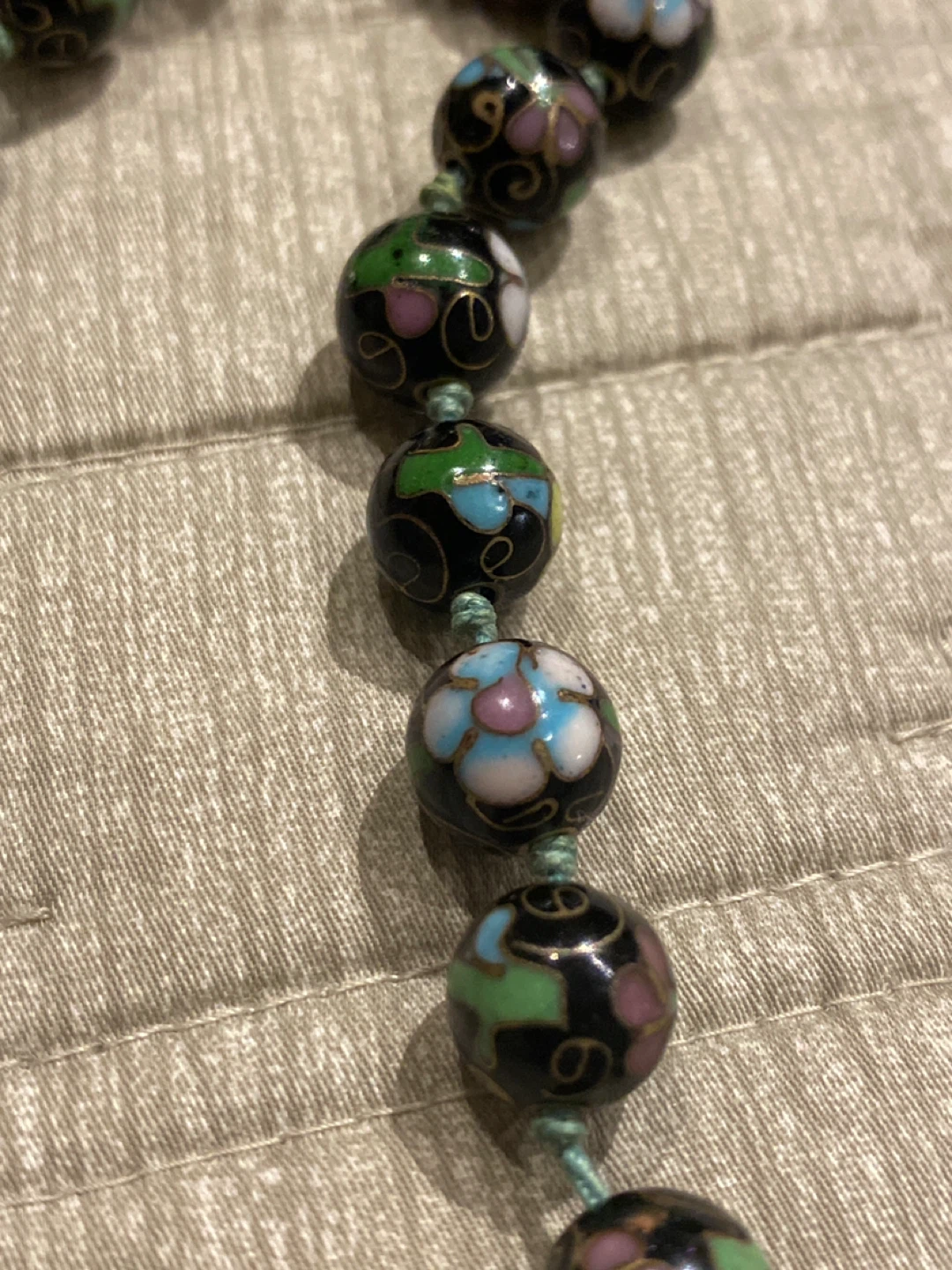 Cloisonné Bead Bracelet - photo 3