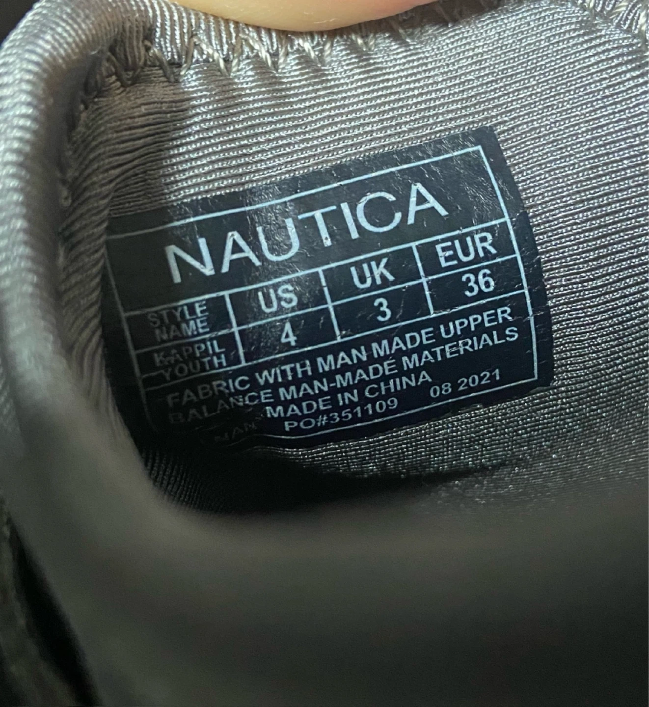 Nautica Youth Running Shoes - US 4 (Women’s size 5.5-6) - photo 5