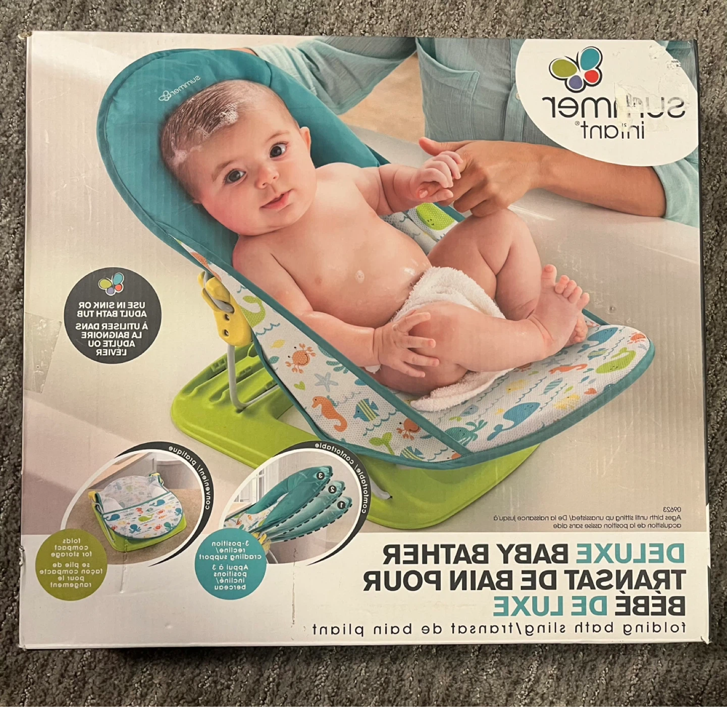 Summer Infant Deluxe Baby Bather