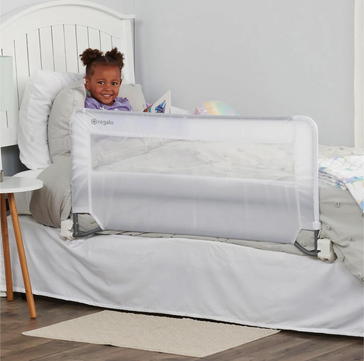 Regalo White Bed Rail - photo 2