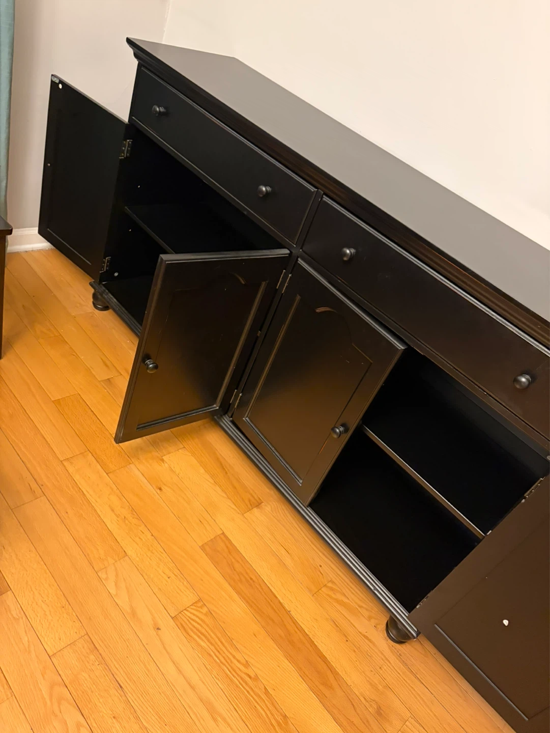 Dark brown Buffet/Sideboard with 4 Doors and 3 Drawers - photo 3