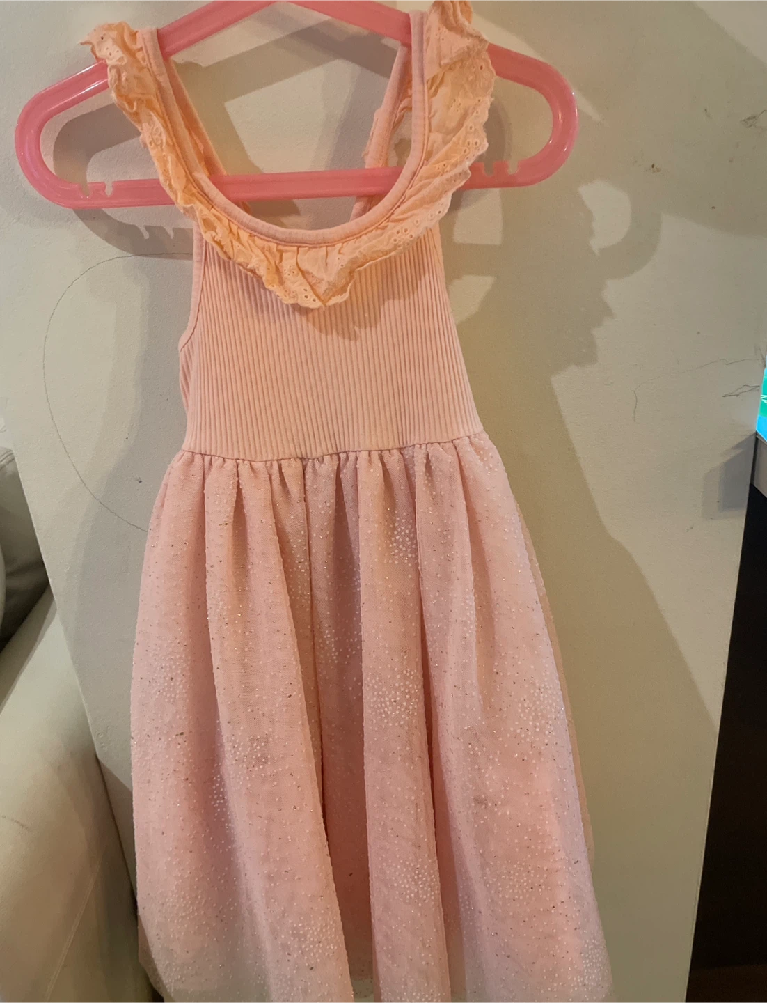 Catherine Malandrino Pink Sparkle Dress Size 6