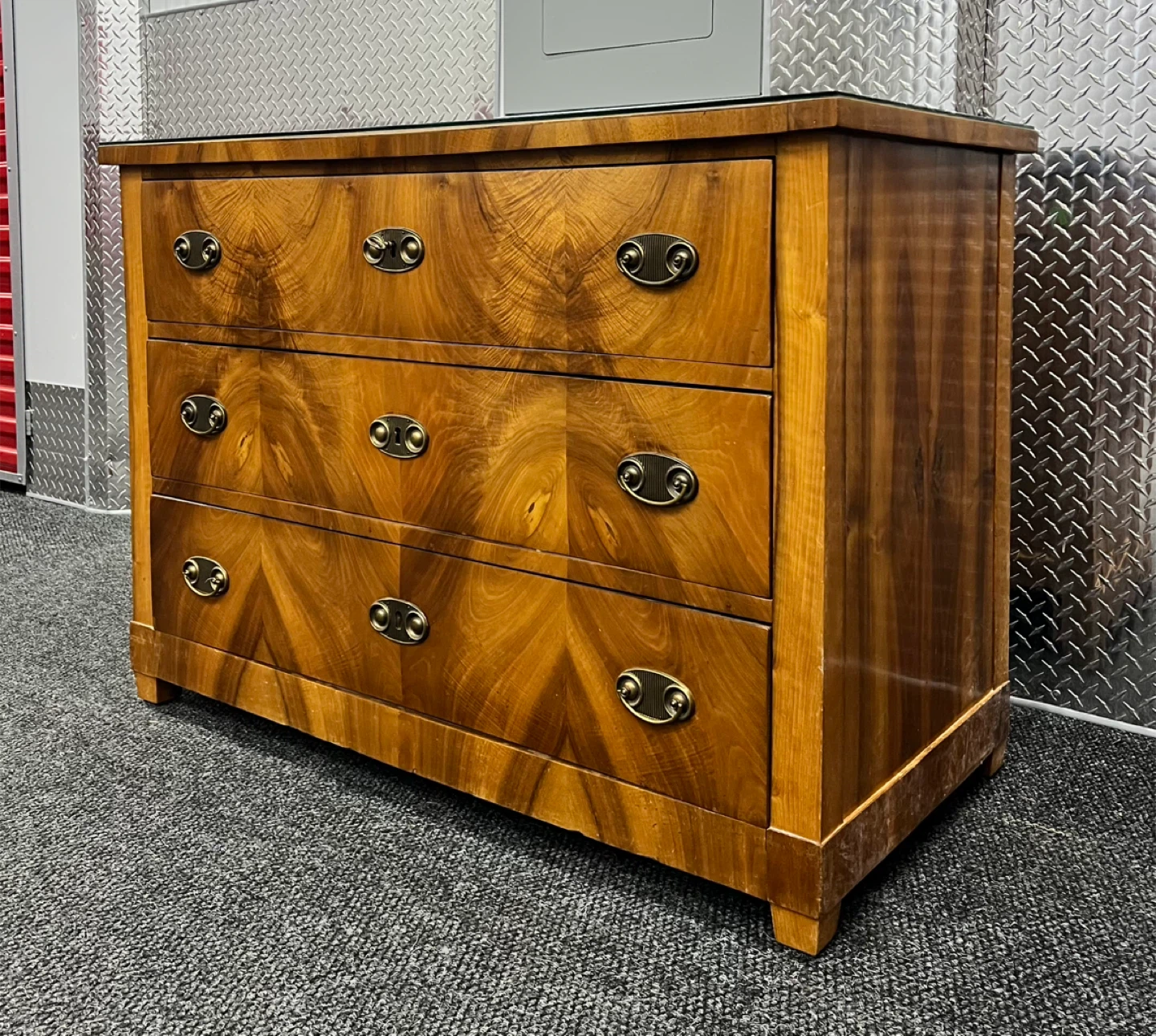Vintage Art Deco 3-Drawer Chest (FREE DELIVERY)