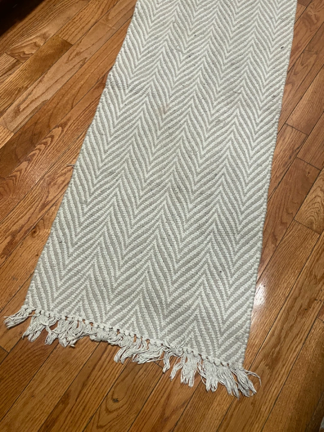 Herringbone Runner Rug - photo 2