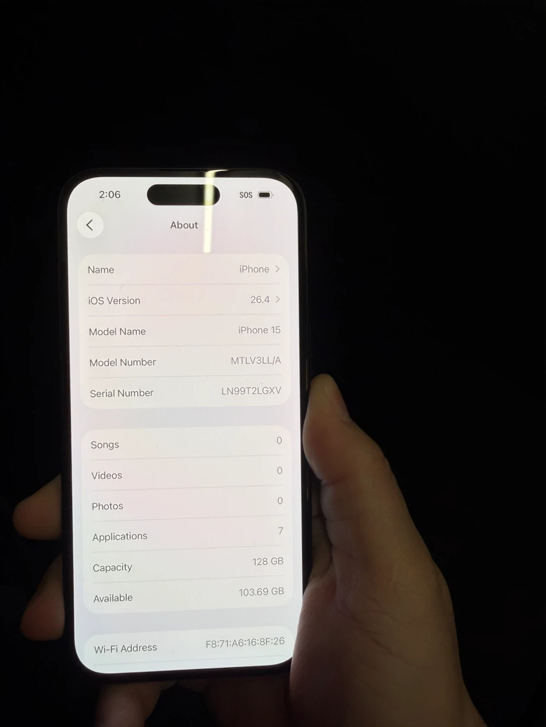 iPhone 15