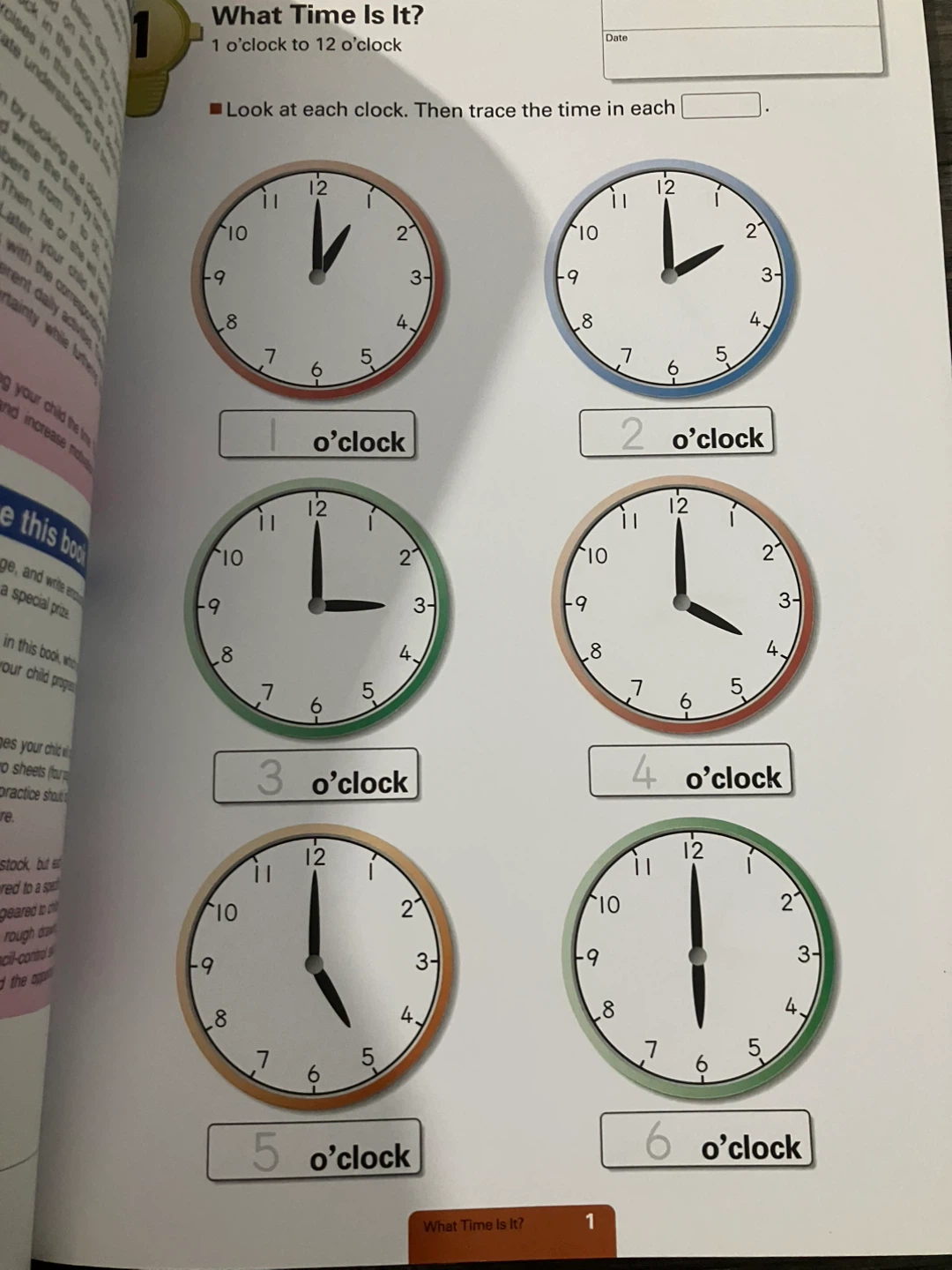 My Book of Telling Time Learning about Minutes Educational Book - photo 2
