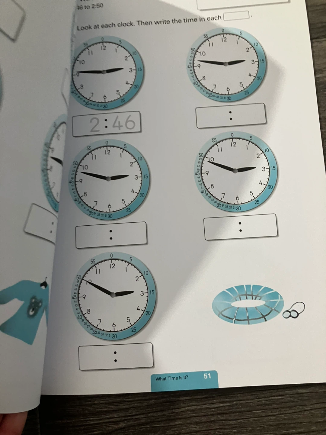 My Book of Telling Time Learning about Minutes Educational Book - photo 4
