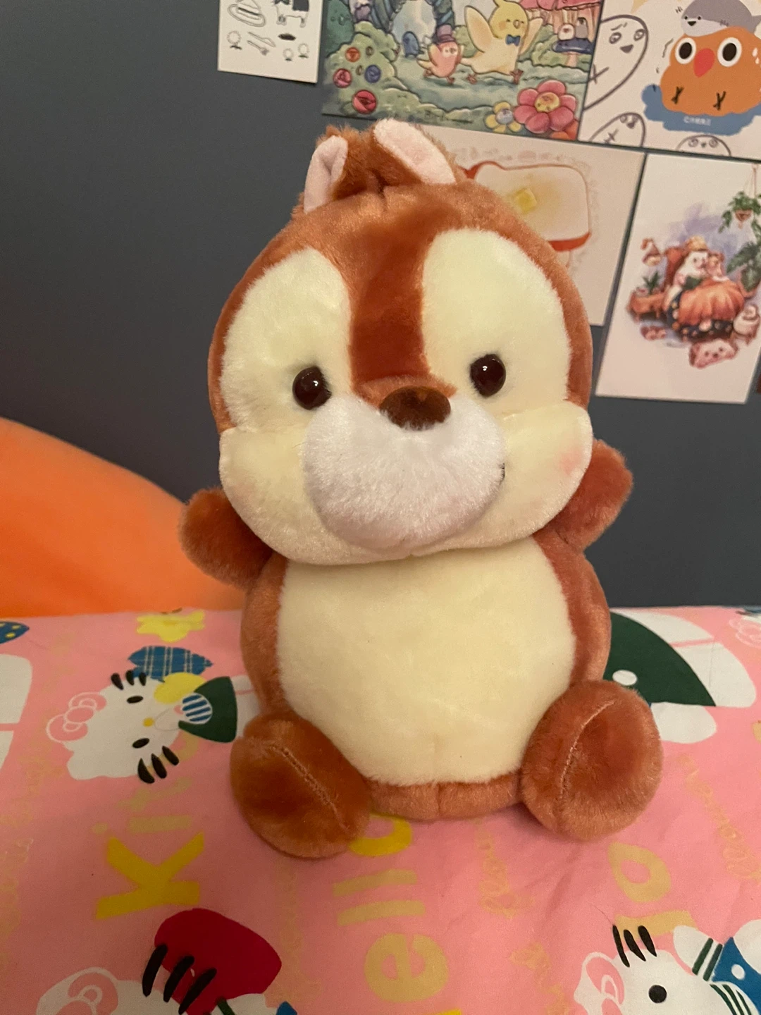 Adorable chipmunk plushie