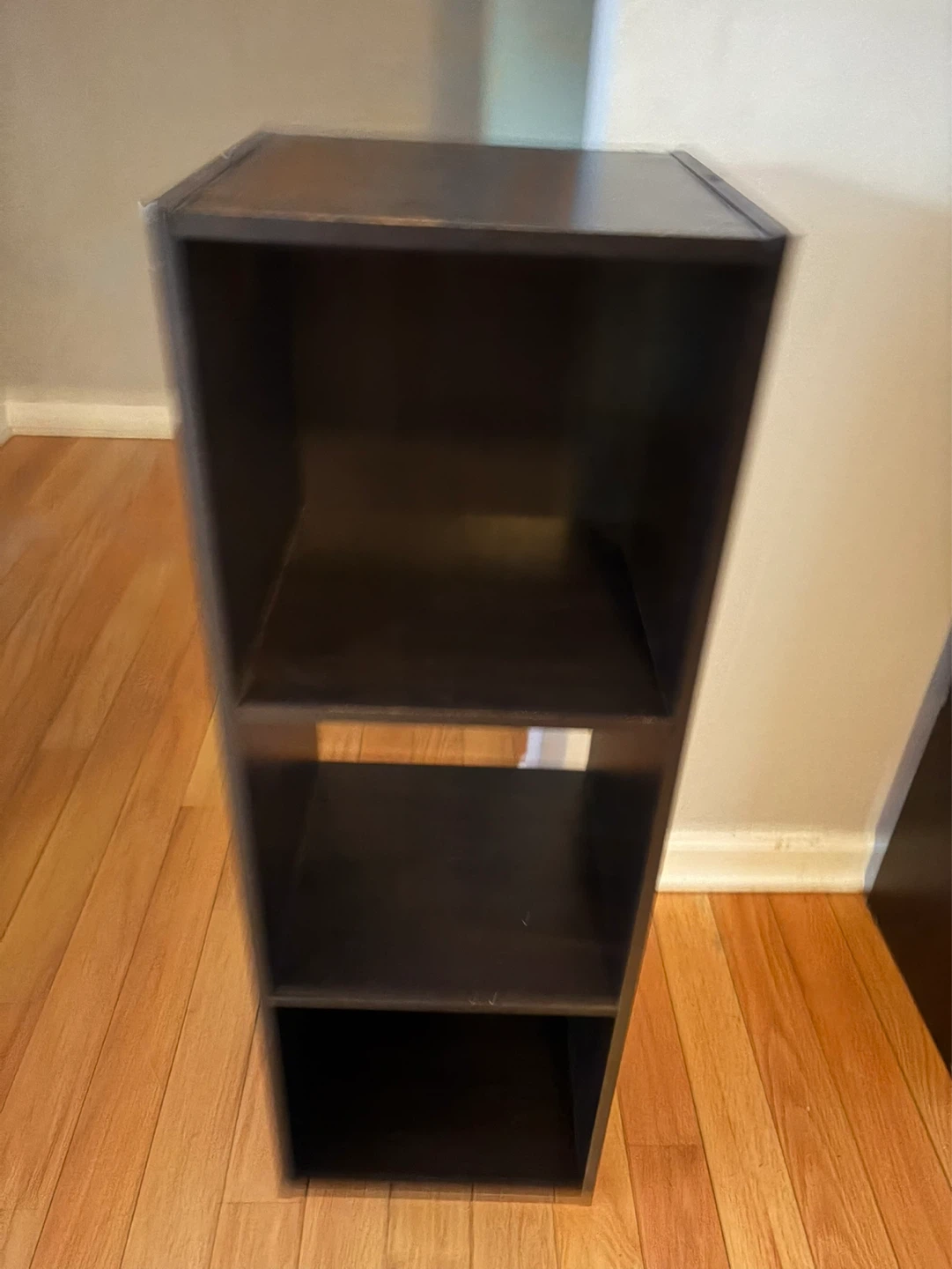 Dark Brown 3-Shelf Bookshelf - photo 3