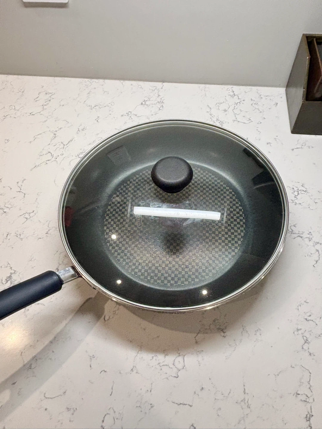 Frying Pan with glass Lid T-fal Non-stick 12” - photo 2