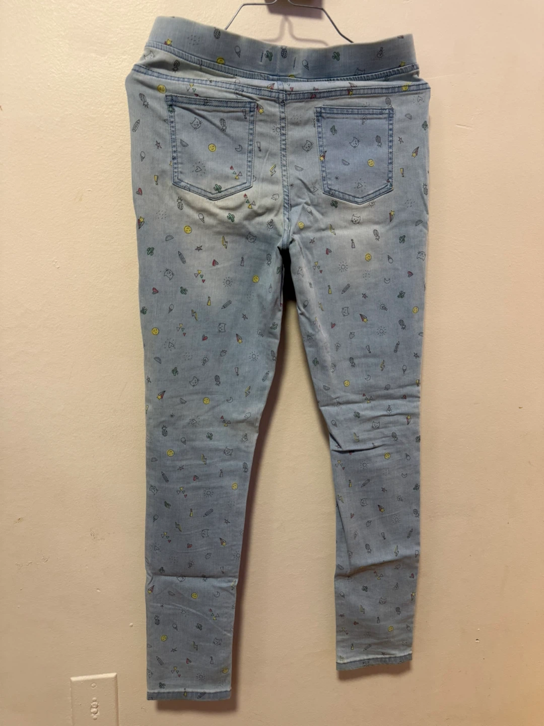 George Girls' Light Wash Denim Jeans Size 16 - photo 5