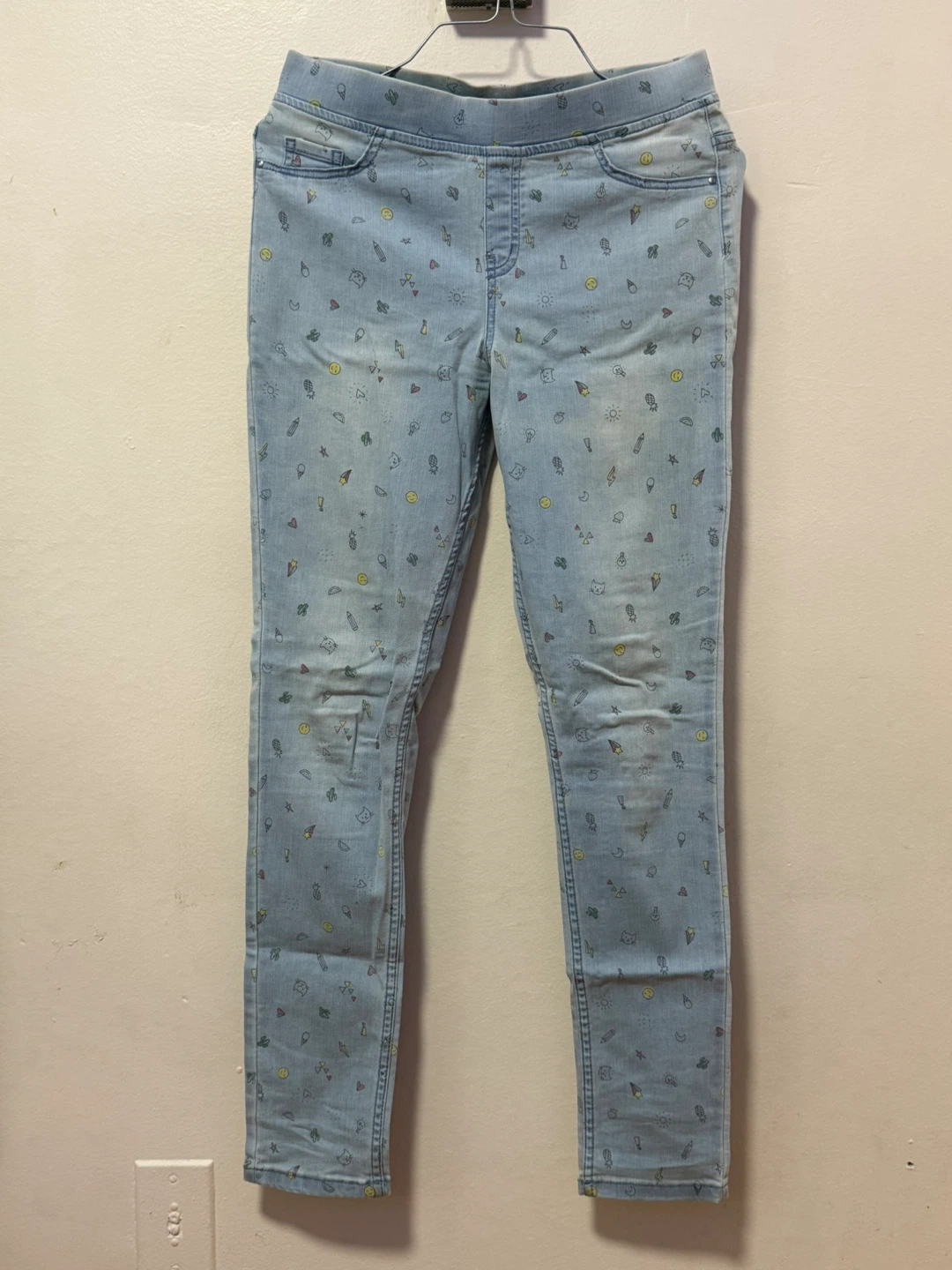 George Girls' Light Wash Denim Jeans Size 16