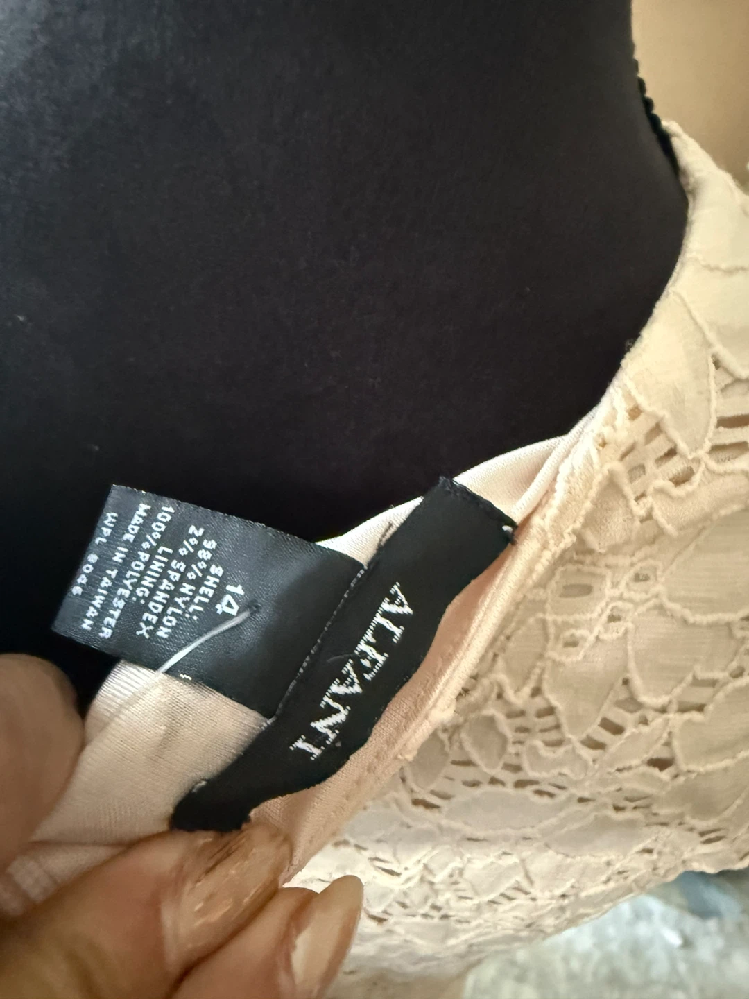 Alfani Lace Dress Size 14 - photo 5