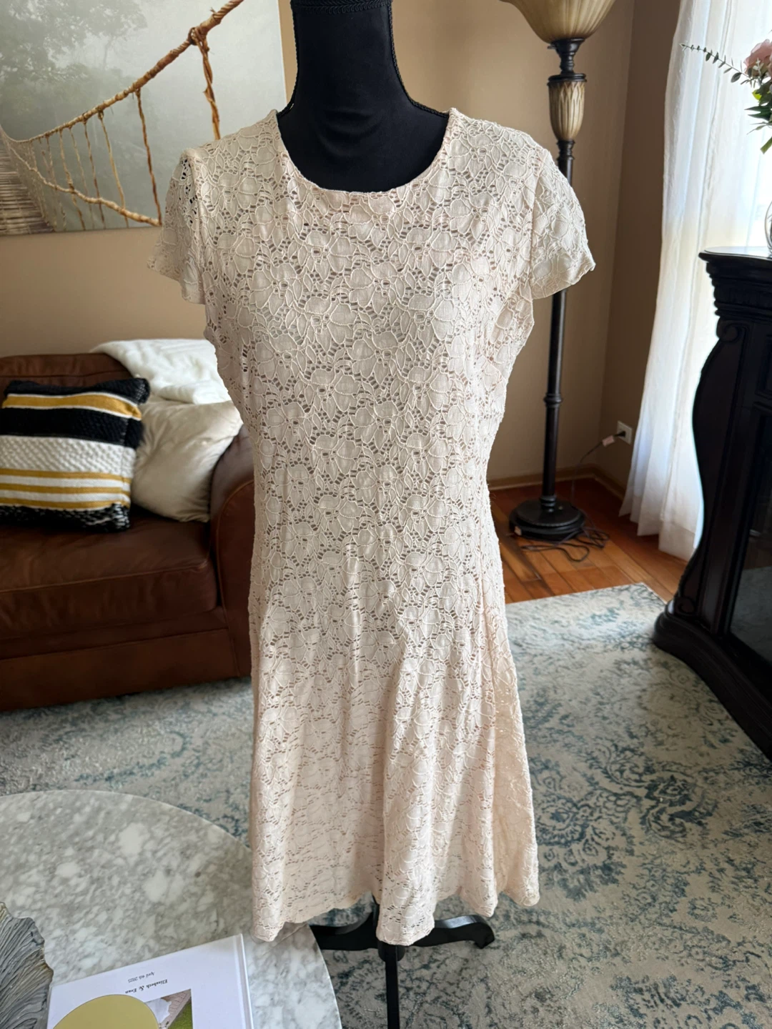Alfani Lace Dress Size 14 - photo 3
